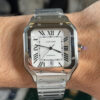 CARTIER SANTOS 40 MMFONDO BLANCO