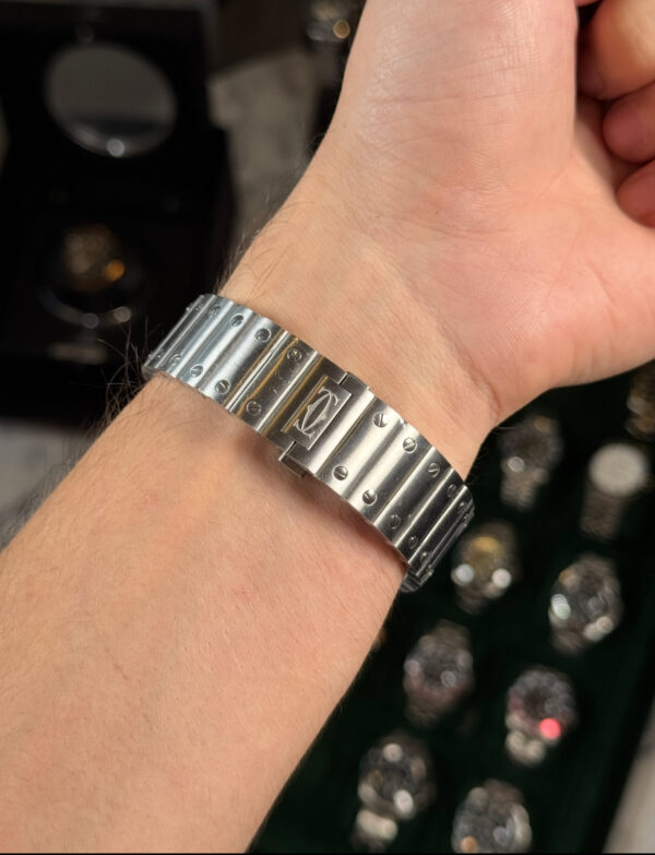 CARTIER SANTOS 40 MMFONDO BLANCO