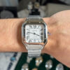 CARTIER SANTOS 40 MMFONDO BLANCO