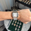 CARTIER SANTOS 40 MMFONDO BLANCO