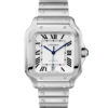 CARTIER SANTOS 40 MMFONDO BLANCO