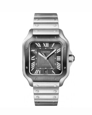 CARTIER SANTOS FONDO NEGRO