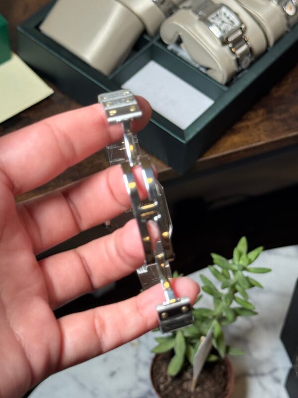 CARTIER SANTOS DOBLE TONO MINI DAMA