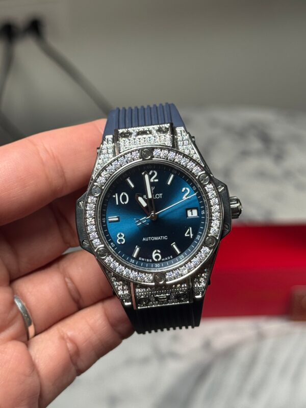 HUBLOT BIG BANG ONE CLICK BLUE DIAMOND DAMA