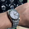 DAY-DATE SUIZO - ACERO FONDO BLANCO