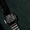 CARTIER SANTOS SUIZO - FONDO NEGRO