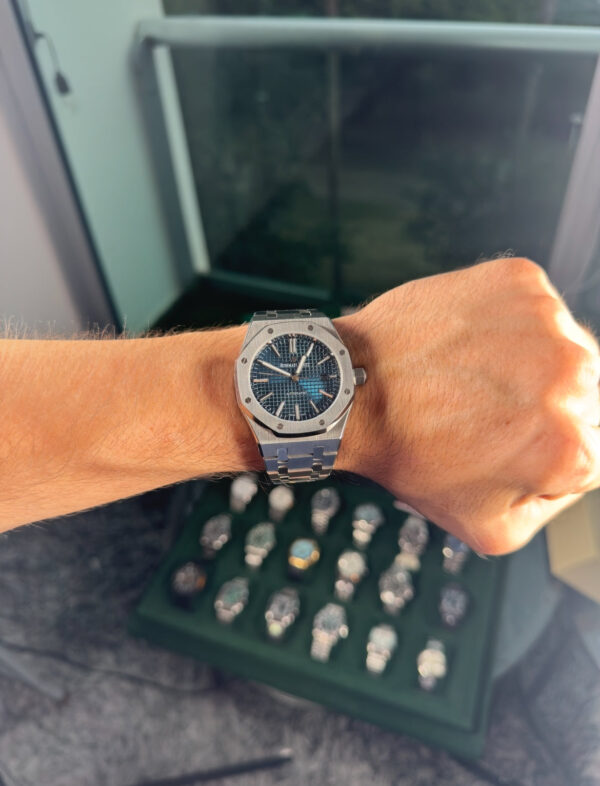 AUDEMARS PIGUET ROYAL OAK - FONDO AZUL