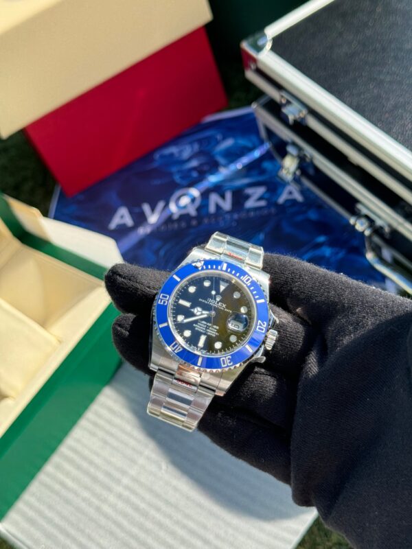 1591FE0C-6FAF-45F6-BA05-D0E71AF87C7C.jpg ROLEX SUBMARINER DATE BLACK DIAL SUIZO - AZUL