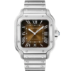 CARTIER SANTOS FONDO MARRÓN