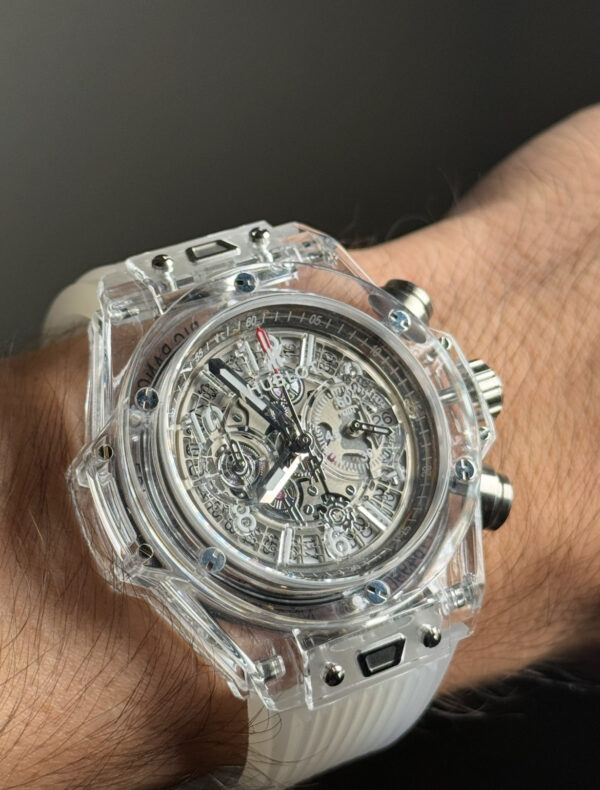 HUBLOT BIG BANG MAGIC SAPPHIRE BLANCO
