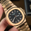 PATEK PHILIPPE NAUTILUS ROSE GOLD - FONDO NEGRO
