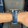 MONTBLANC TOURBILLON CYLINDRIQUE GEOSPHERES VASCO DA GAMA BLUE DIAL