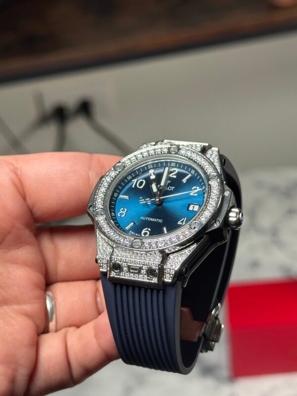 HUBLOT BIG BANG ONE CLICK BLUE DIAMOND DAMA