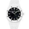 AUDEMARS PIGUET ROYAL OAK SUIZO - BLANCO FONDO NEGRO