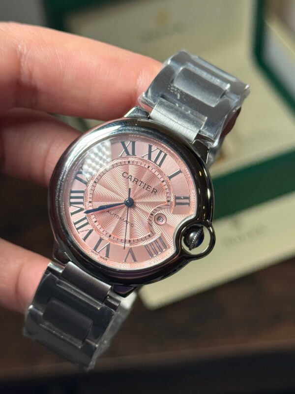 CARTIER BALLON BLEU 36MM - FONDO ROSA