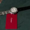 CARTIER BALLON BLEU SUIZO DOBLE EXTENSIBLE - FONDO BLANCO
