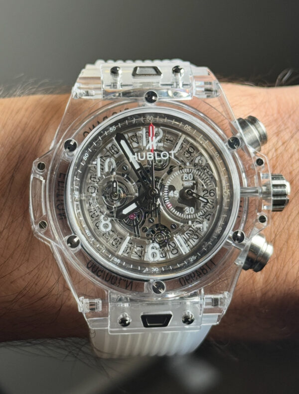 HUBLOT BIG BANG MAGIC SAPPHIRE BLANCO