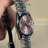 ROLEX DATEJUST DAMA 36MM ROSA SUIZO DIAMANTES