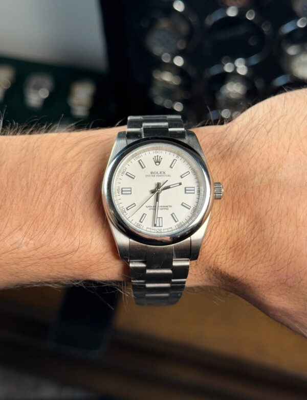 ROLEX OYSTER PERPETUAL 36MM - FONDO BLANCO