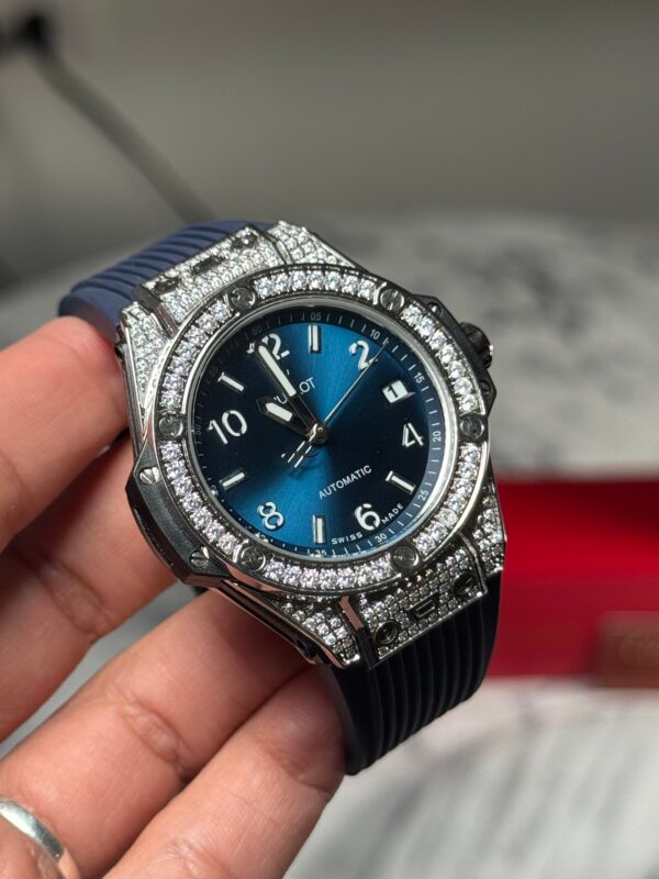 HUBLOT BIG BANG ONE CLICK BLUE DIAMOND DAMA
