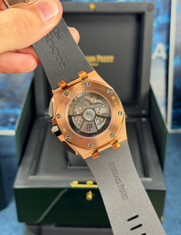 AUDEMARS PIGUET ROYAL OAK OFFSHORE CRONÓGRAFO SUIZO - NEGRO ROSE GOLD