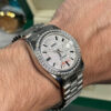 ROLEX DAY- DATE DIAMANTES PLATEADO