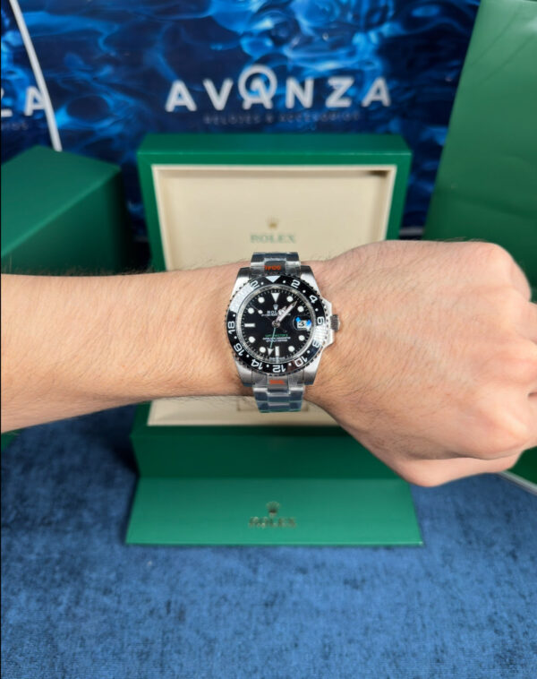 ROLEX GMT II NEGRO OYSTER SUIZO