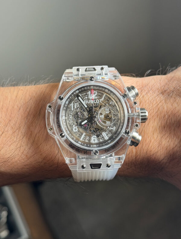 HUBLOT BIG BANG MAGIC SAPPHIRE BLANCO