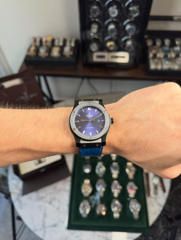 HUBLOT CLASSIC CERAMIC BLUE