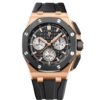 AUDEMARS PIGUET ROYAL OAK OFFSHORE CRONÓGRAFO SUIZO - NEGRO ROSE GOLD
