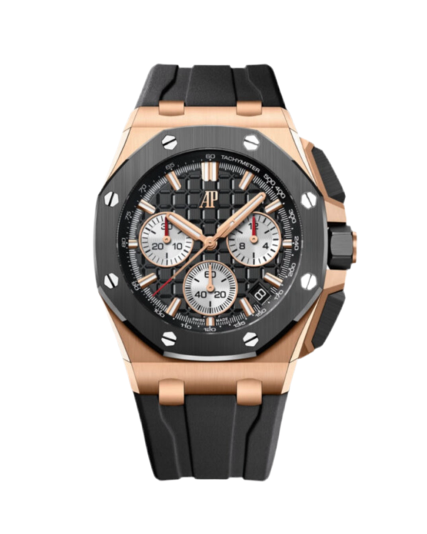 AUDEMARS PIGUET ROYAL OAK OFFSHORE CRONÓGRAFO SUIZO - NEGRO ROSE GOLD