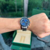 OMEGA SPEEDMASTER MOONPHASE - FONDO AZUL