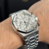 AUDEMARS PIGUET ROYAL OAK CRONÓGRAFO SUIZO - FONDO BLANCO