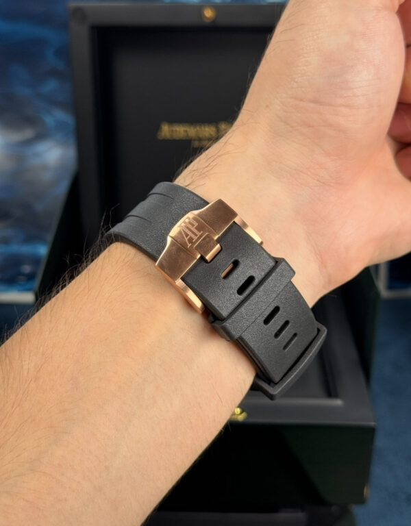 AUDEMARS PIGUET ROYAL OAK OFFSHORE CRONÓGRAFO SUIZO - NEGRO ROSE GOLD
