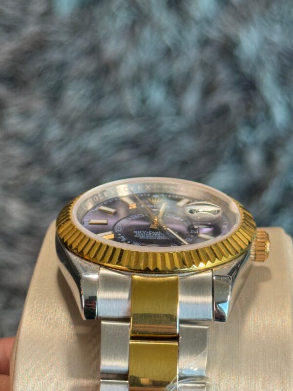 ROLEX SKY-DWELLER - BICOLOR FONDO AZUL
