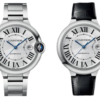 CARTIER BALLON BLEU SUIZO DOBLE EXTENSIBLE - FONDO BLANCO