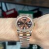 ROLEX DAY DATE ROSEGOLD - FONDO CAFÉ