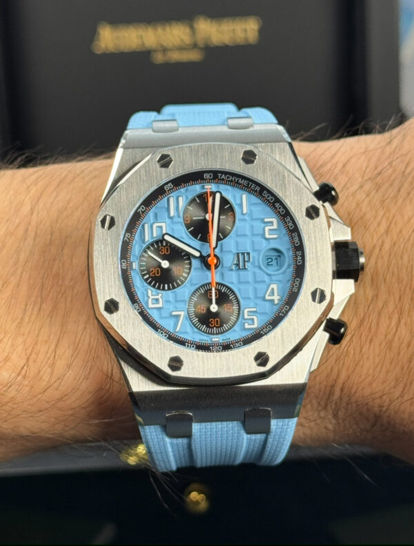 AUDEMARS PIGUET ROYAL OAK OFFSHORE CRONÓGRAFO SUIZO - AZUL