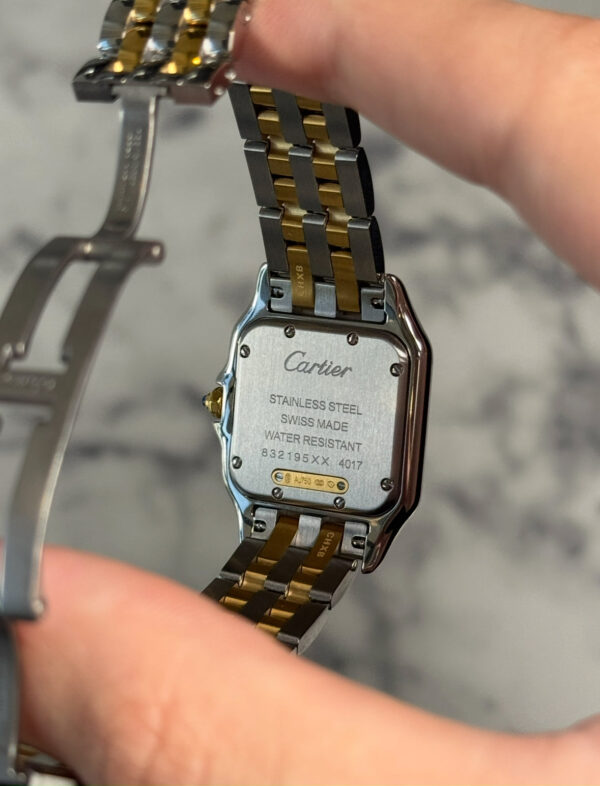 CARTIER SANTOS PANTHERE BICOLOR SUIZO