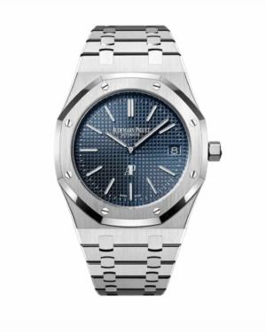 AUDEMARS PIGUET ROYAL OAK 40 MM SUIZO - FONDO AZUL