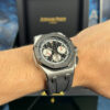 AUDEMARS PIGUET ROYAL OAK OFFSHORE CRONÓGRAFO SUIZO - NEGRO PLATEADO