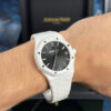 AUDEMARS PIGUET ROYAL OAK SUIZO - BLANCO FONDO NEGRO