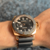 PANERAI SUBMERSIBLE - NEGRO CON ROSE GOLD