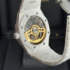 AUDEMARS PIGUET ROYAL OAK SUIZO - BLANCO FONDO NEGRO