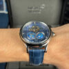 MONTBLANC TOURBILLON CYLINDRIQUE GEOSPHERES VASCO DA GAMA BLUE DIAL