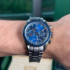 OMEGA SPEEDMASTER MOONPHASE - FONDO AZUL