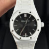 AUDEMARS PIGUET ROYAL OAK SUIZO - BLANCO FONDO NEGRO