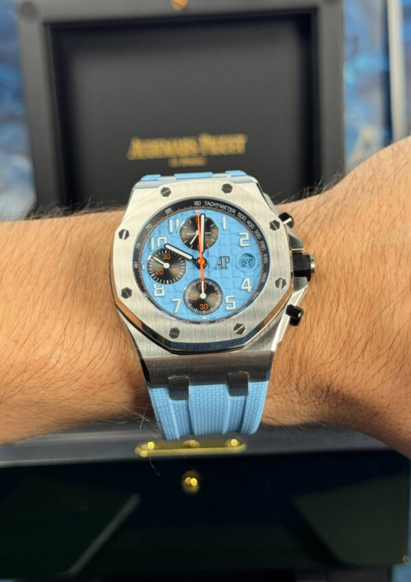 AUDEMARS PIGUET ROYAL OAK OFFSHORE CRONÓGRAFO SUIZO - AZUL