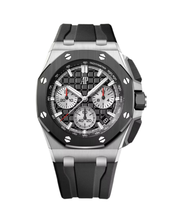 AUDEMARS PIGUET ROYAL OAK OFFSHORE CRONÓGRAFO SUIZO - NEGRO PLATEADO