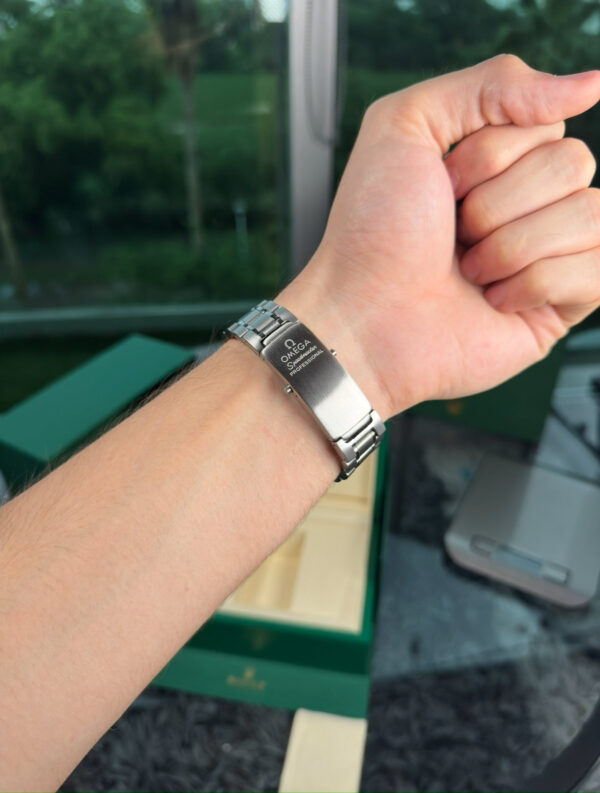 OMEGA SPEEDMASTER MOONPHASE - FONDO AZUL
